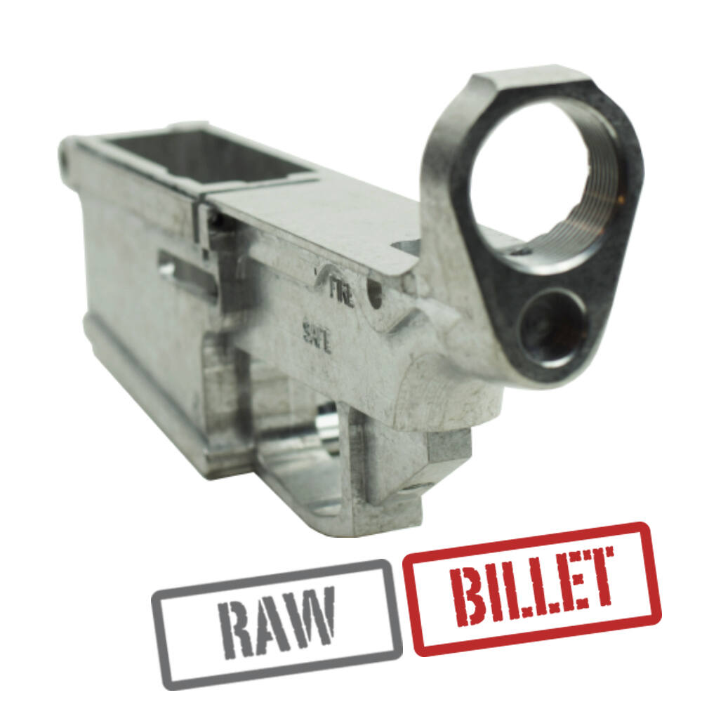 ar-10 raw billet 80% lower receiver with fire-safe