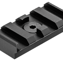 4 slot picatinny rail section black