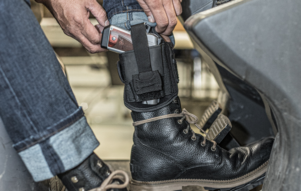 ankle holster boot